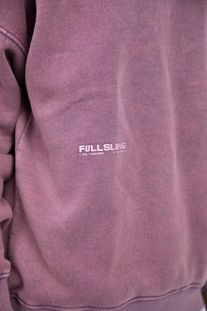 Purple Washed Crewneck