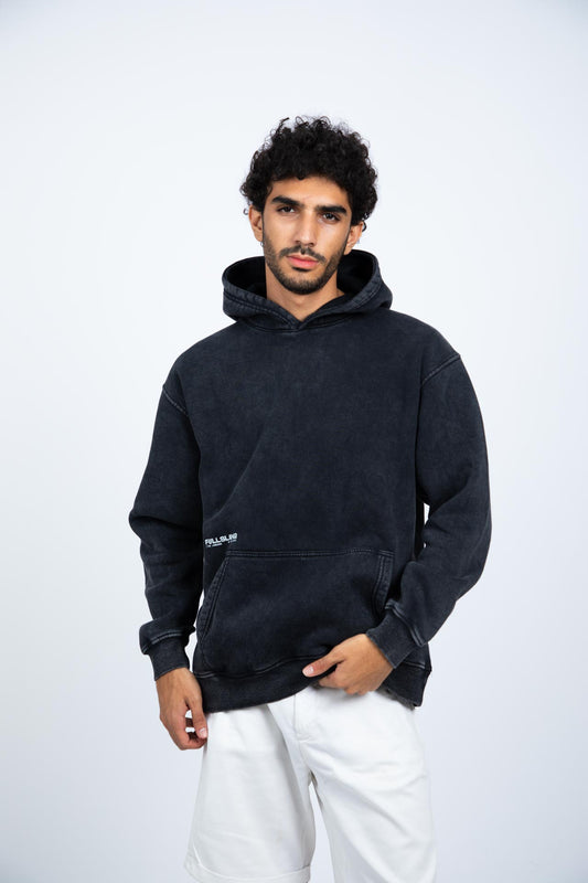 Charcoal Washed Hoodie