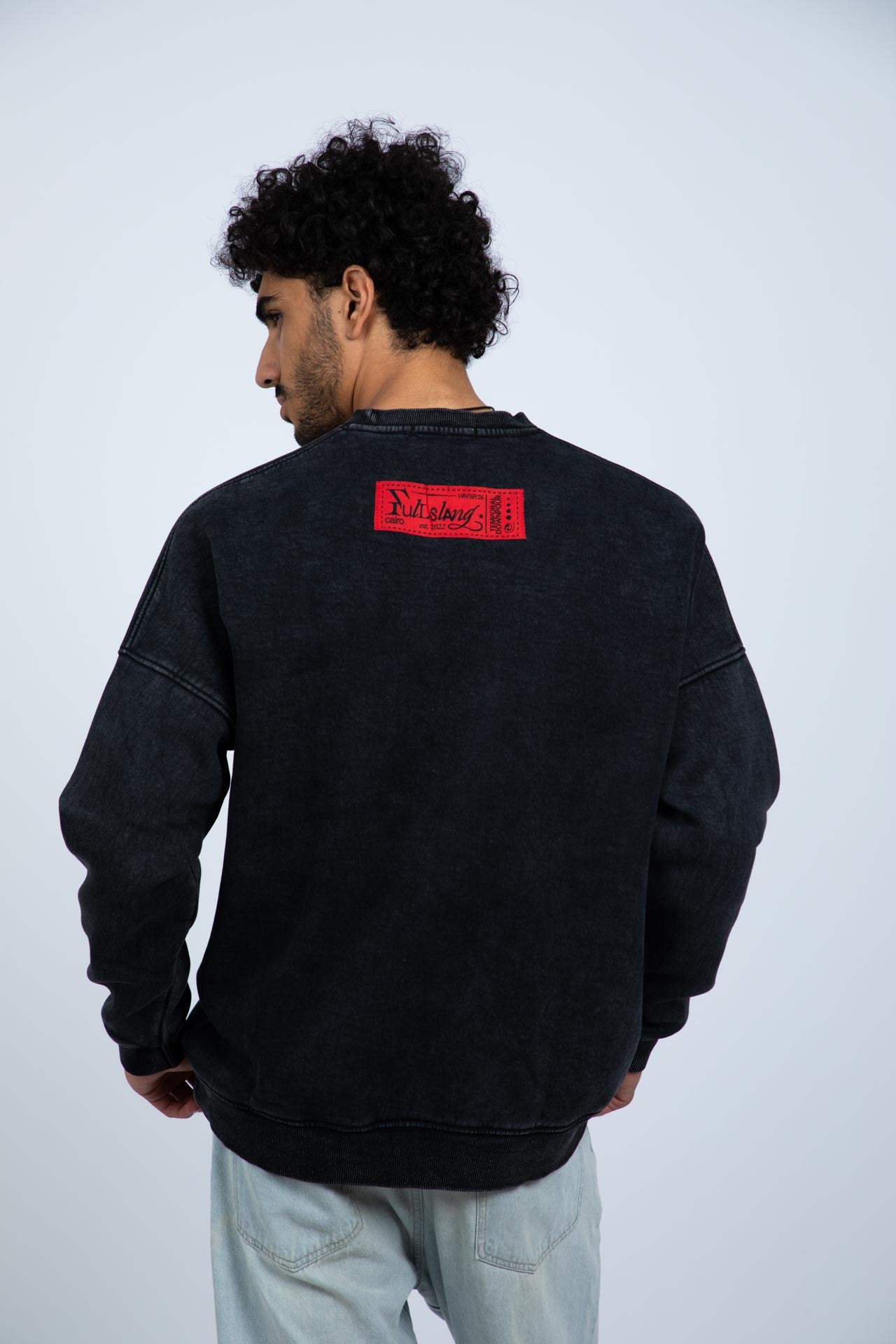 Downpour Washed Crewneck