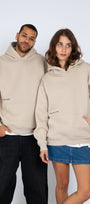 Beige Hoodie