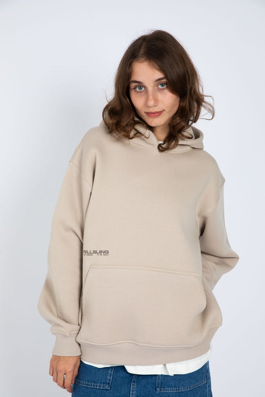 Beige Hoodie