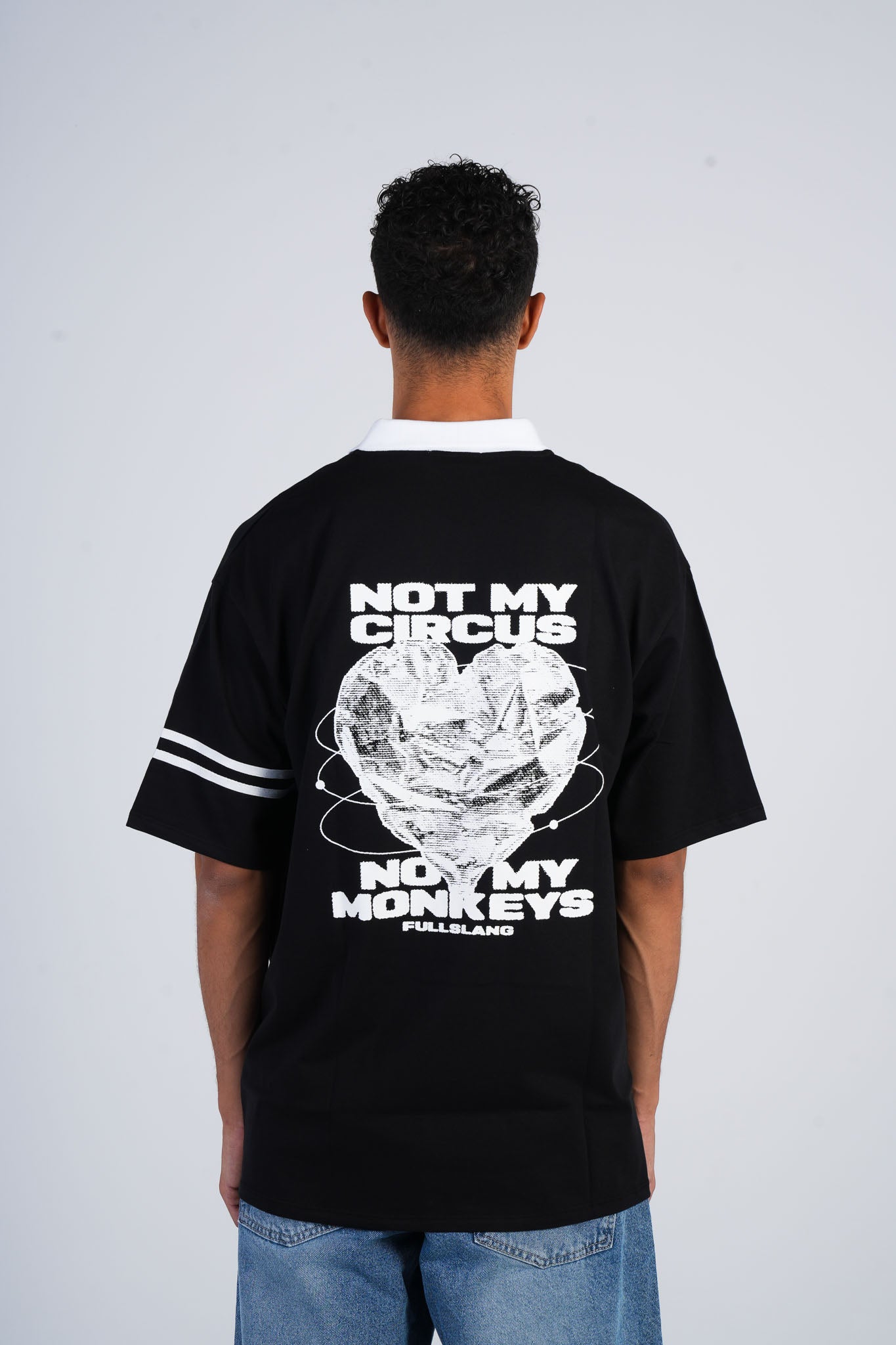 Not My Circus Printed Polo