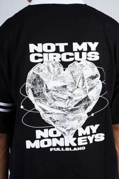 Not My Circus Printed Polo