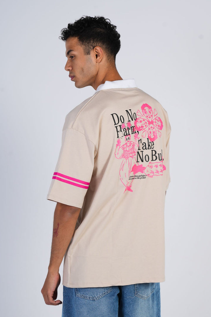 No Harm Printed Polo