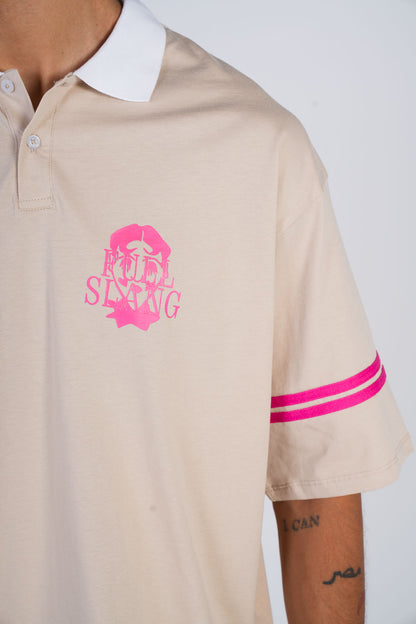 No Harm Printed Polo