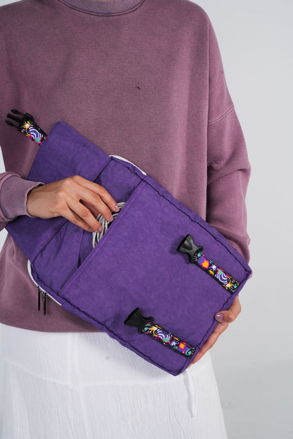 Purple Laptop Sleeve
