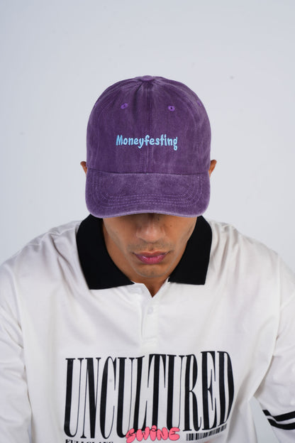 Moneyfesting Purple Cap