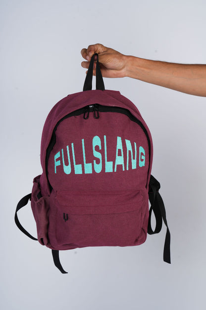 Burgundy Backpack