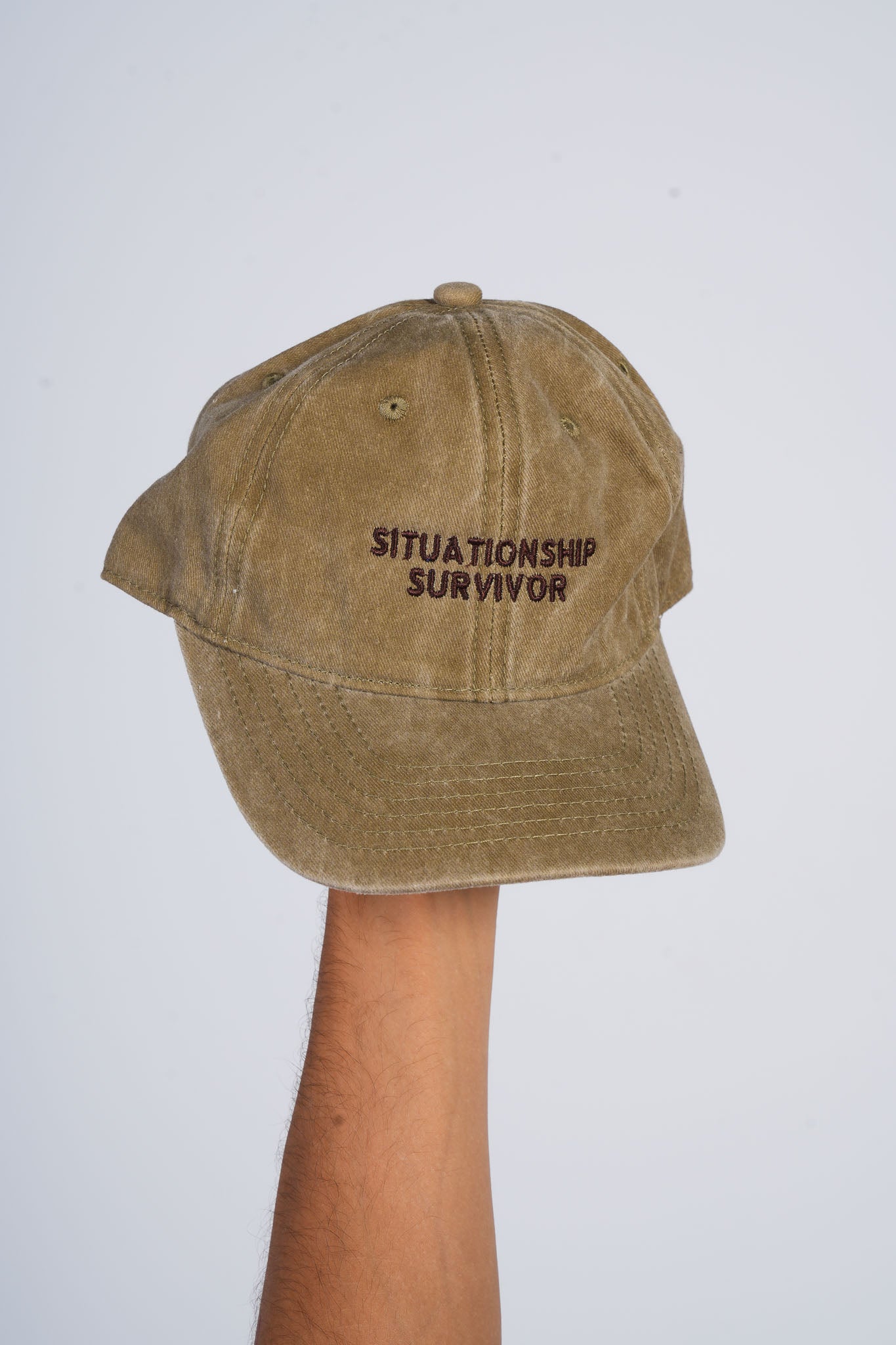 Situationship Camel Cap