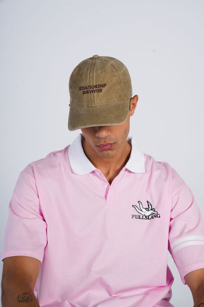 Situationship Camel Cap