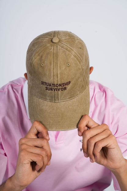 Situationship Camel Cap
