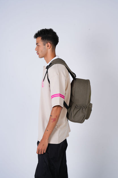 Khaki Backpack
