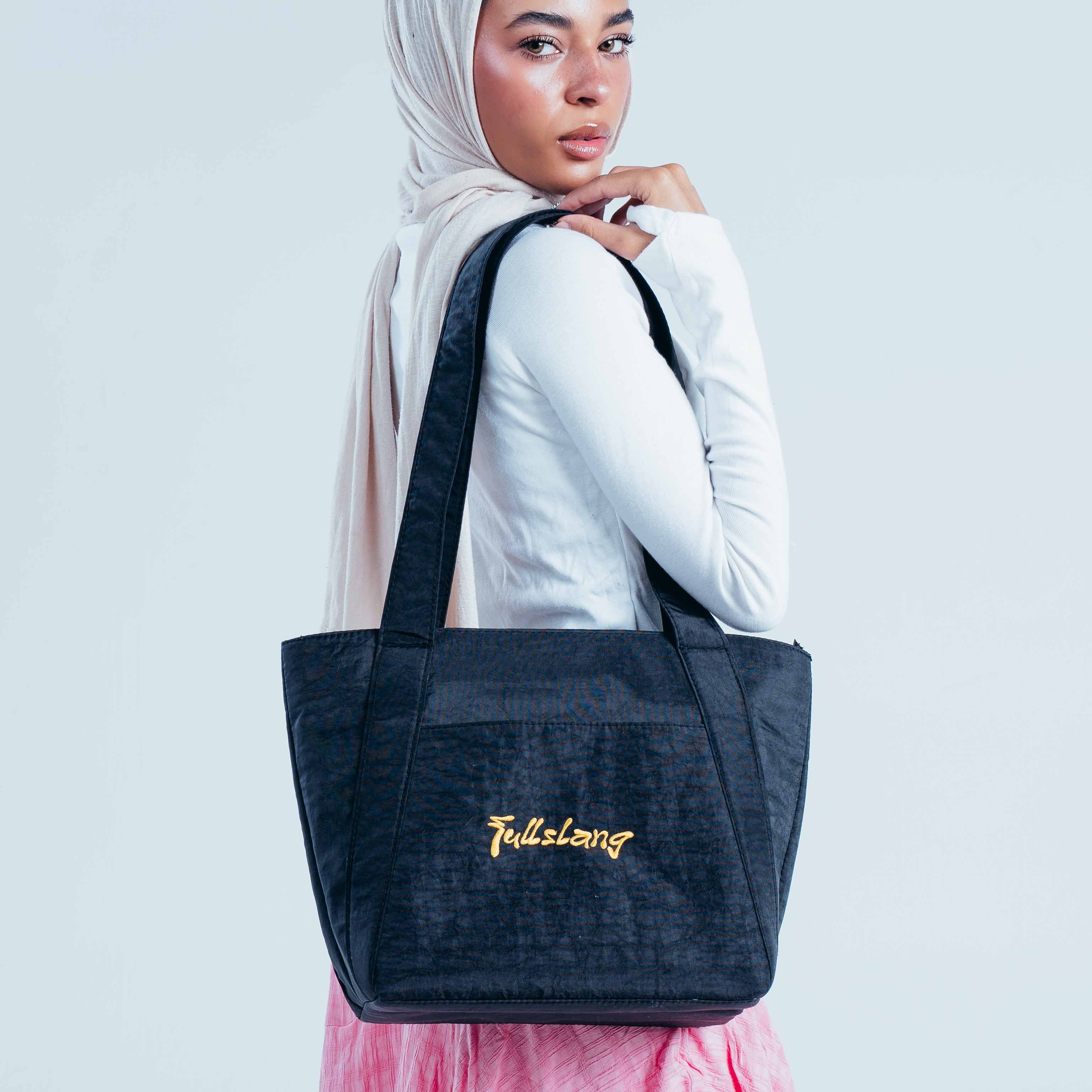 Black Everyday Tote Bag