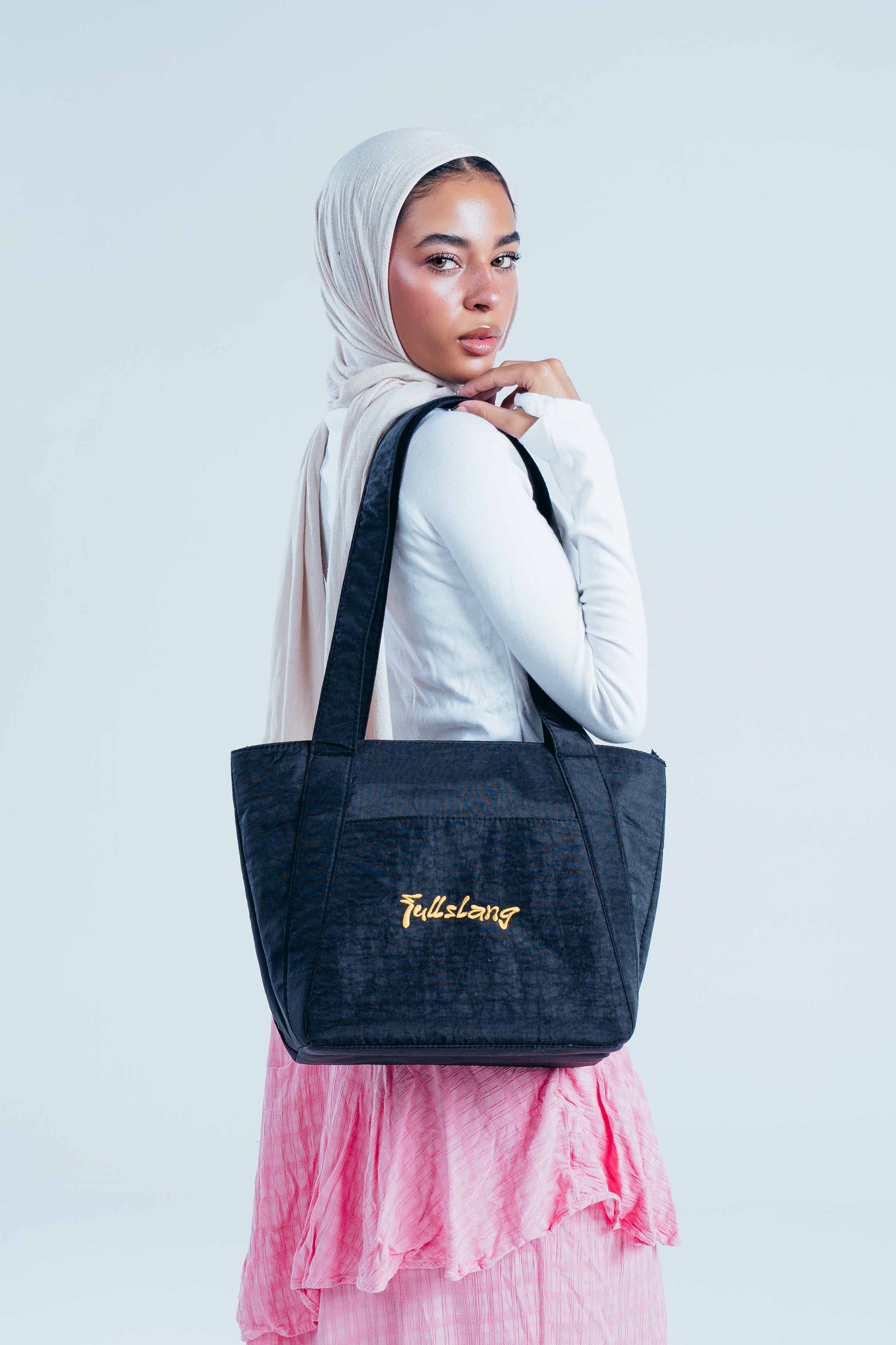 Black Everyday Tote Bag