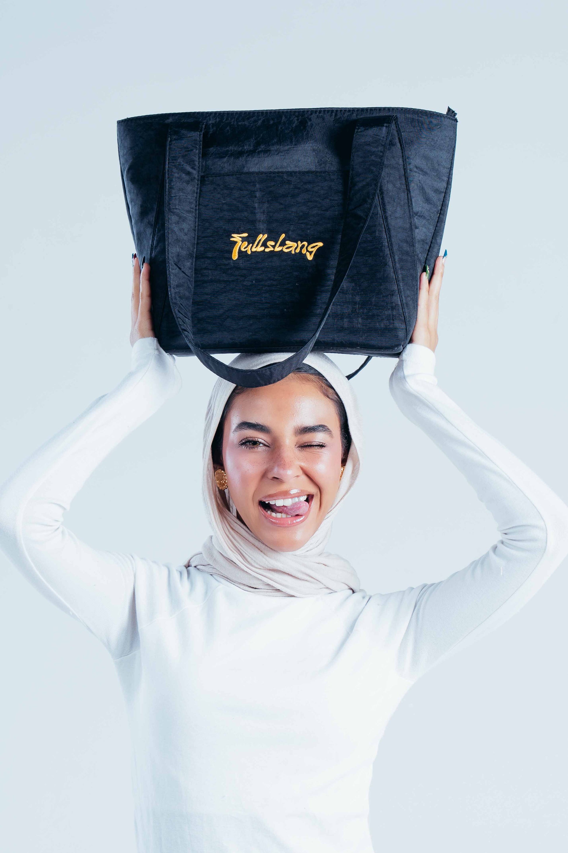Black Everyday Tote Bag