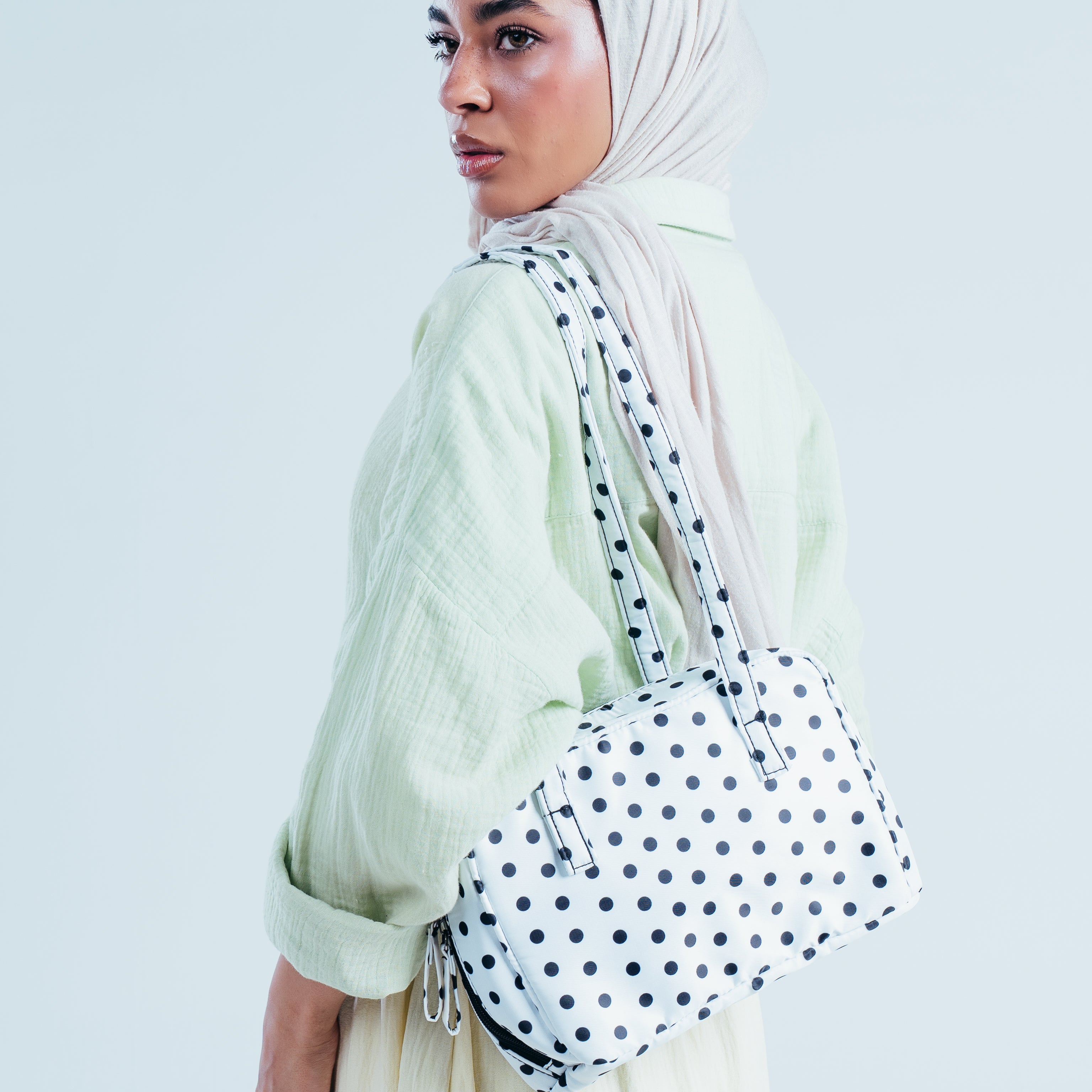 Polka Dots Shoulder Bag