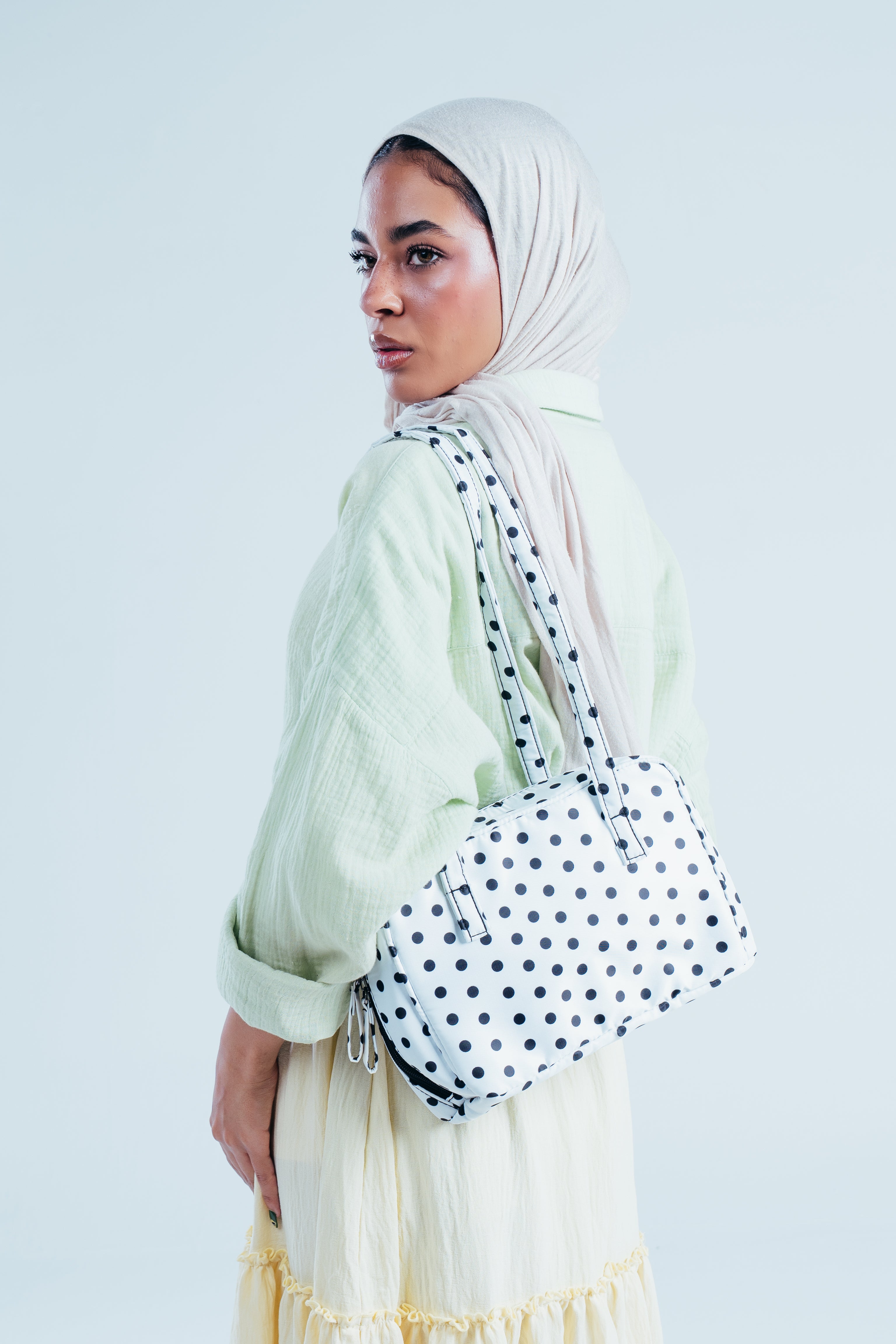 Polka Dots Shoulder Bag