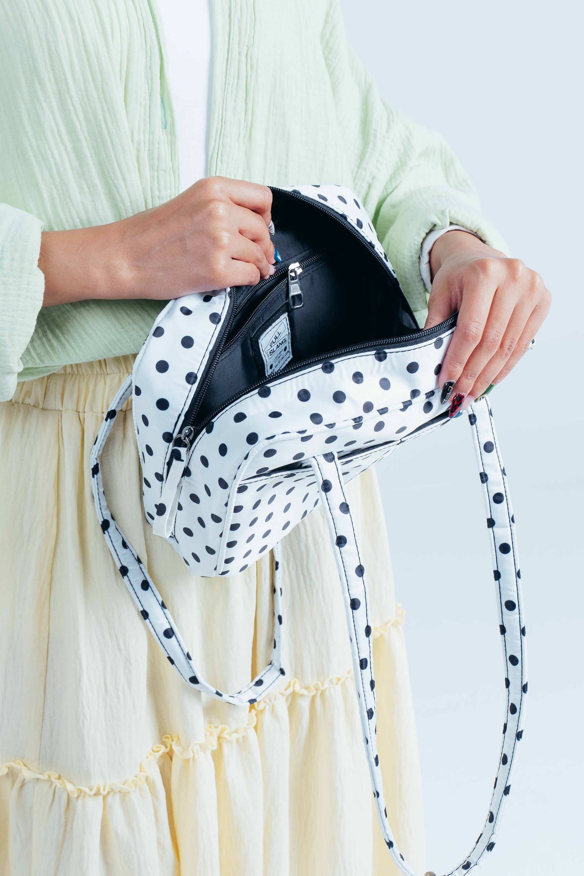 Polka Dots Shoulder Bag