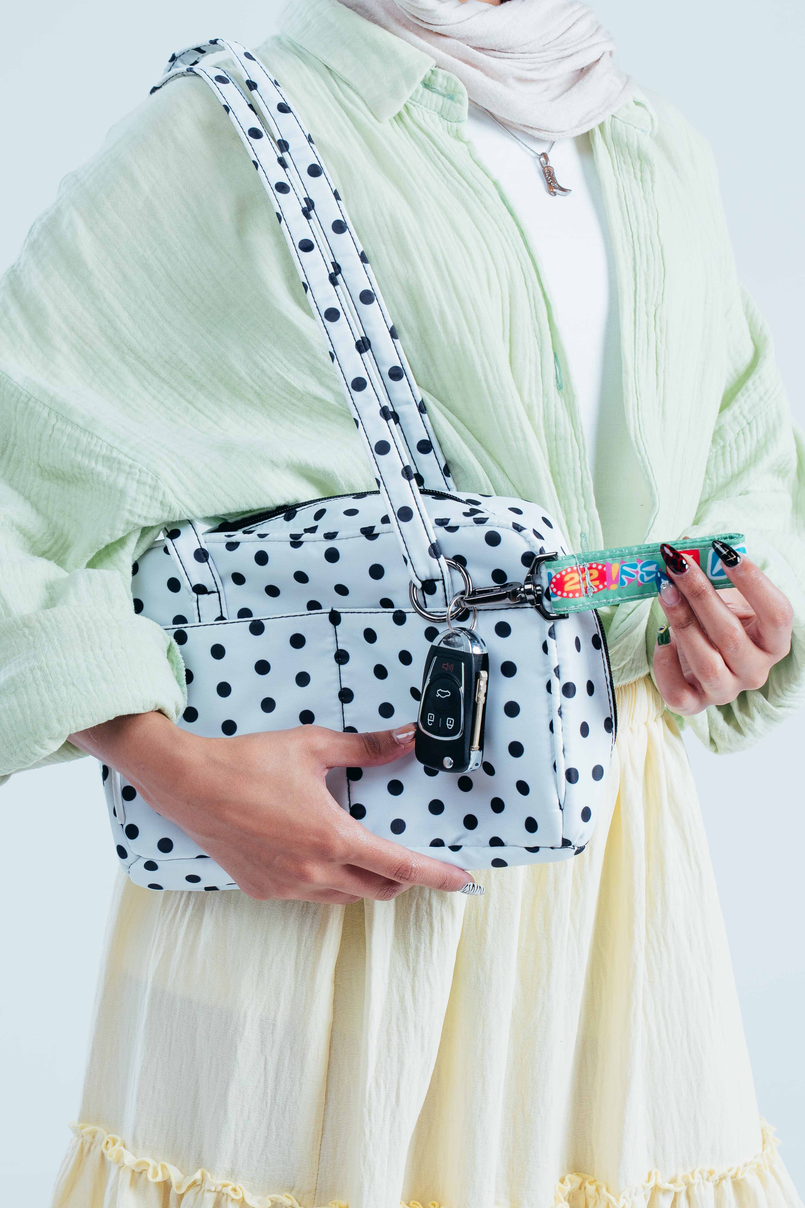 Polka Dots Shoulder Bag