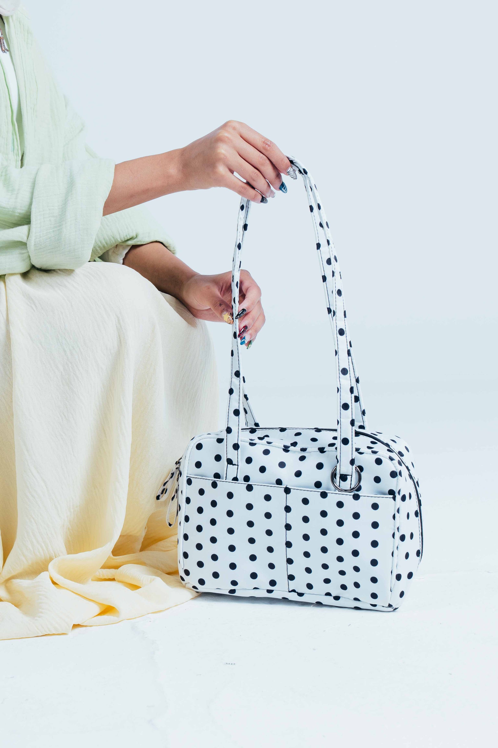 Polka Dots Shoulder Bag