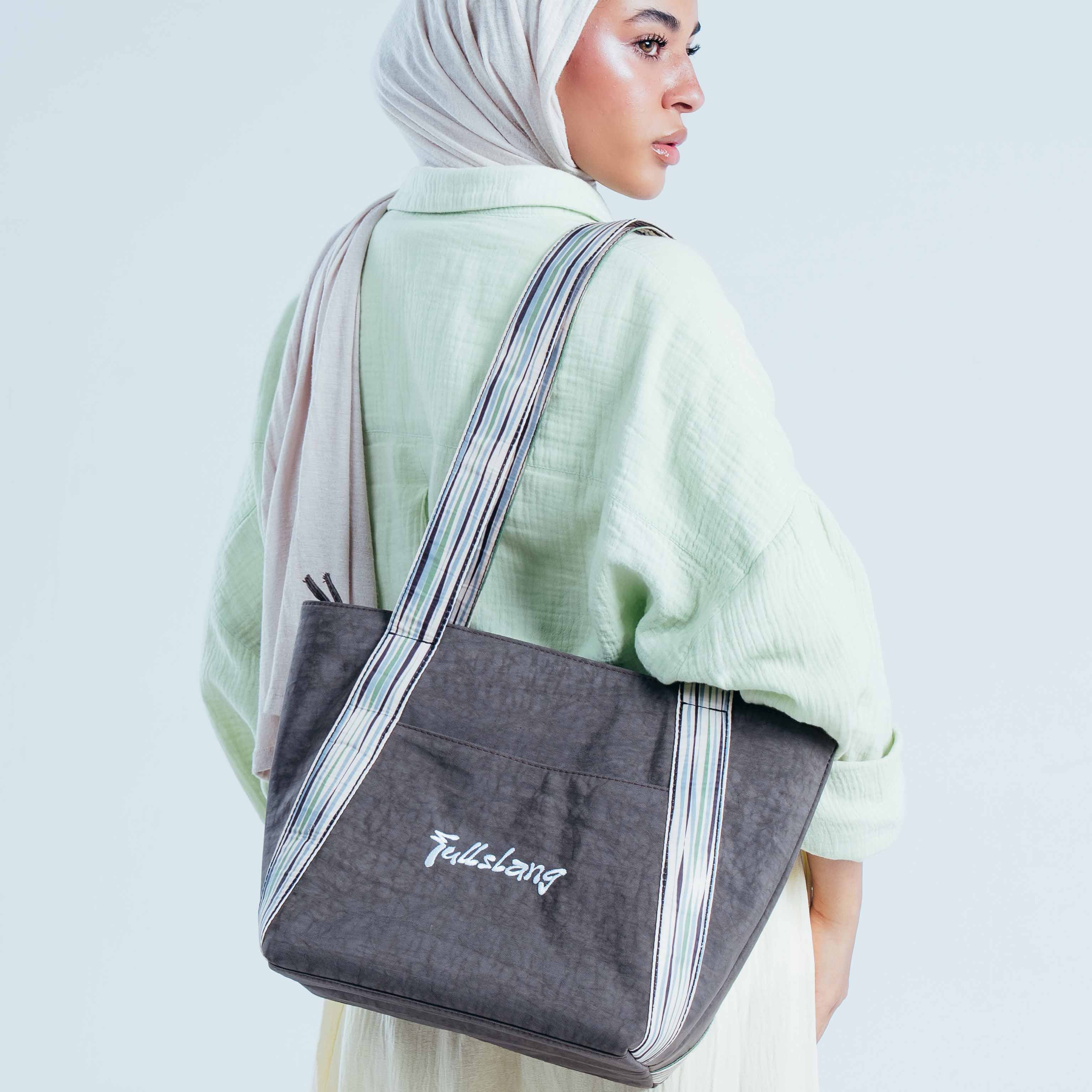 Ribbed Everyday Tote Bag