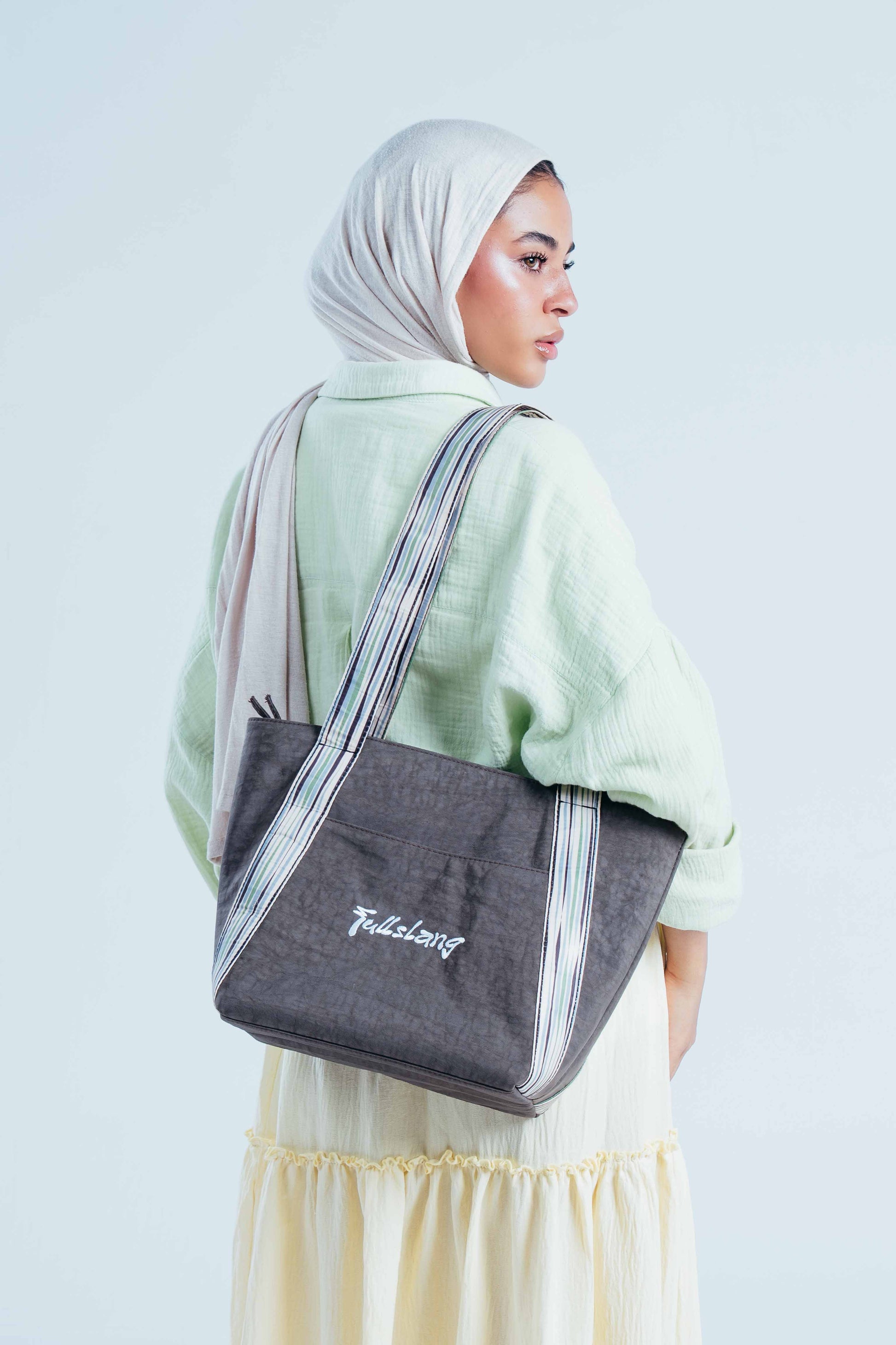 Ribbed Everyday Tote Bag