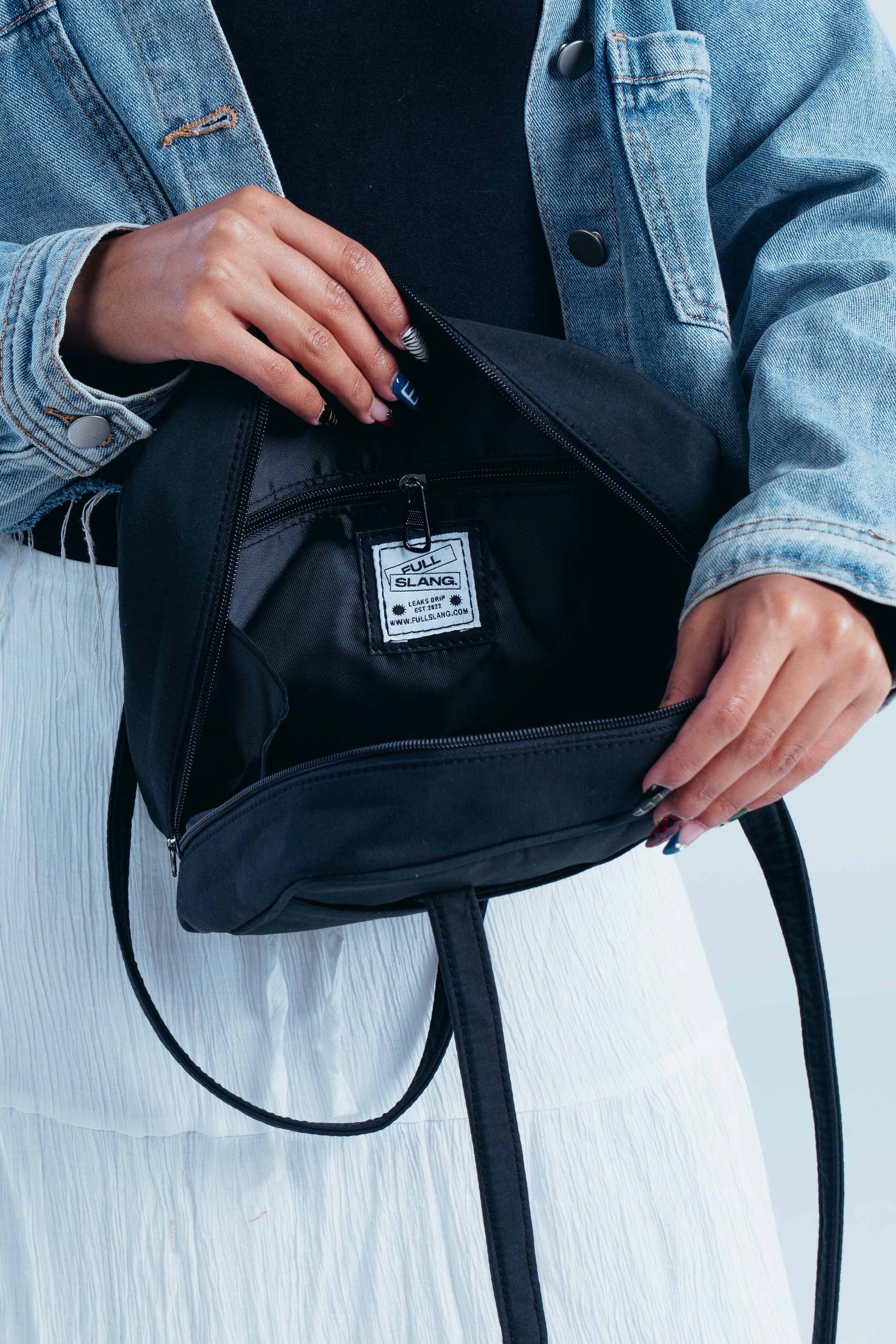 Black Shoulder Bag