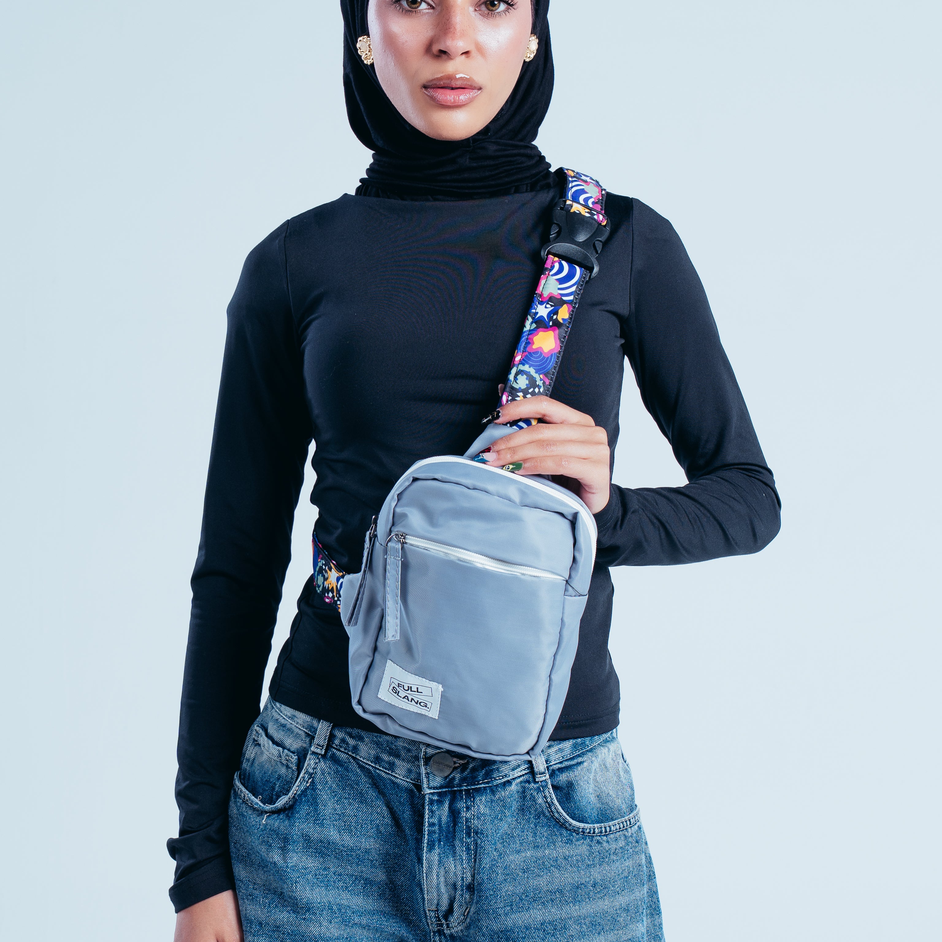 Grey Clash Crossbag