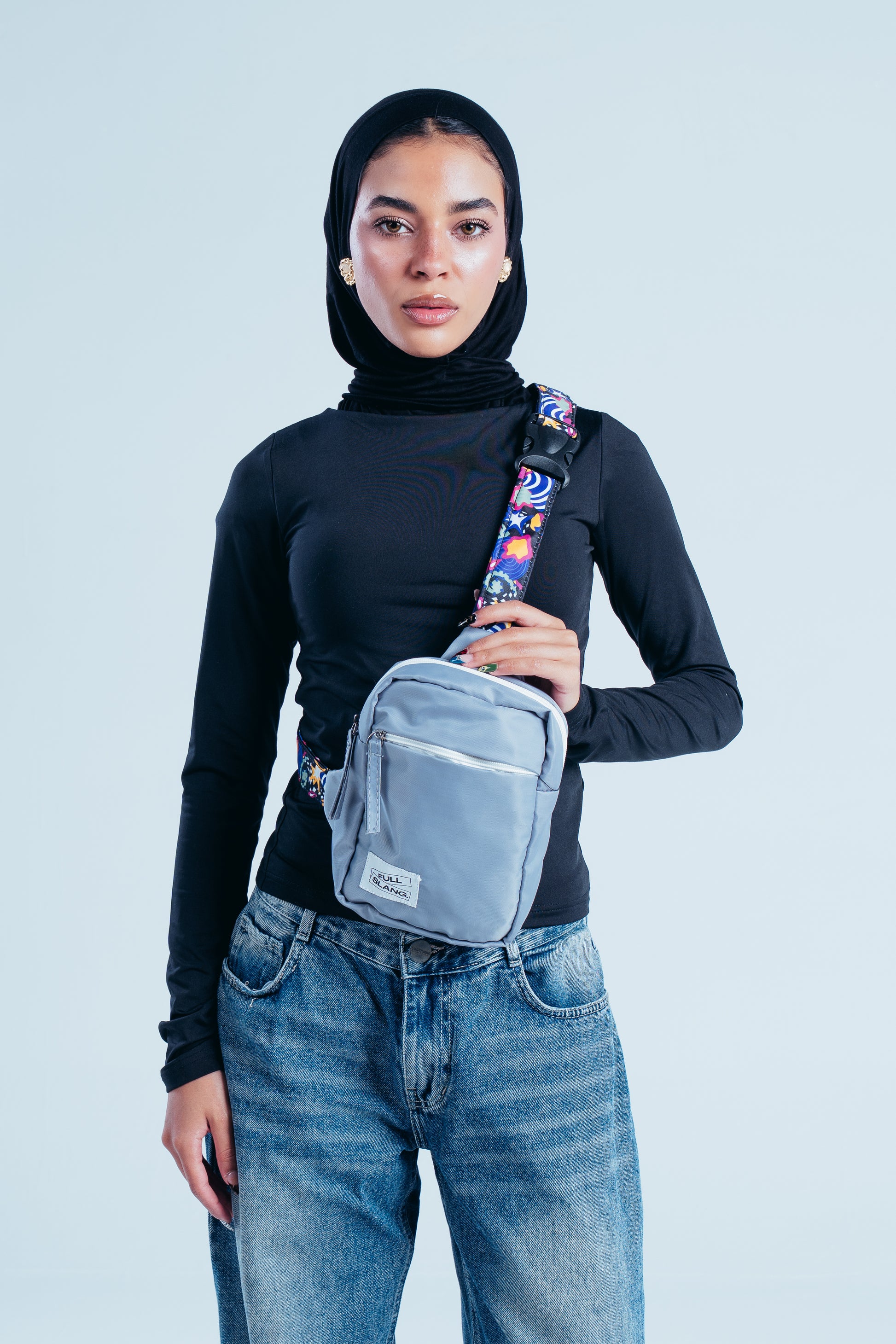Grey Clash Crossbag