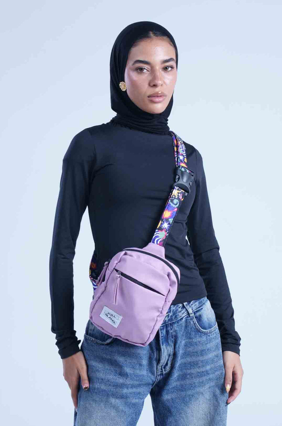 Lilac Splash Crossbag