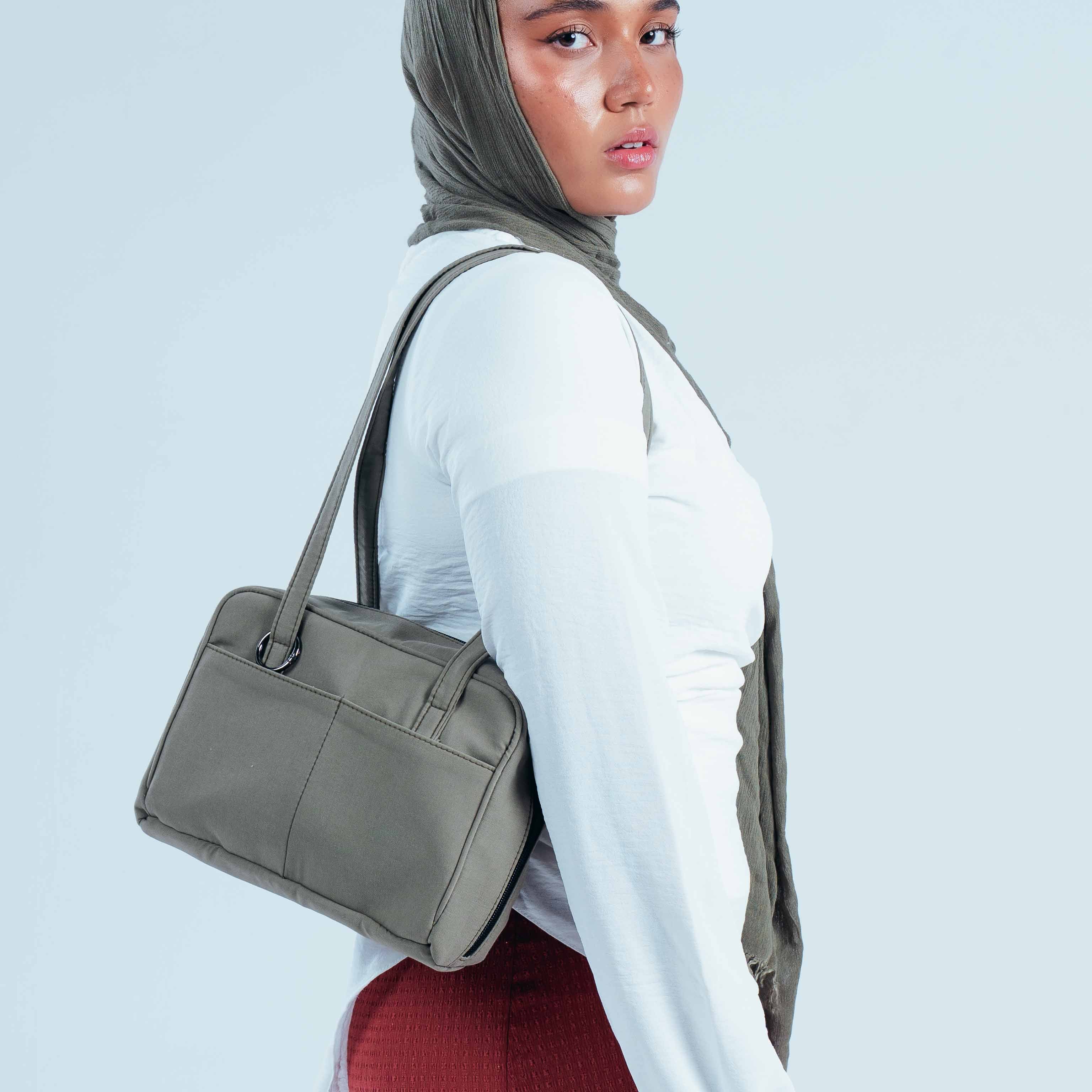 Sage Green Shoulder Bag