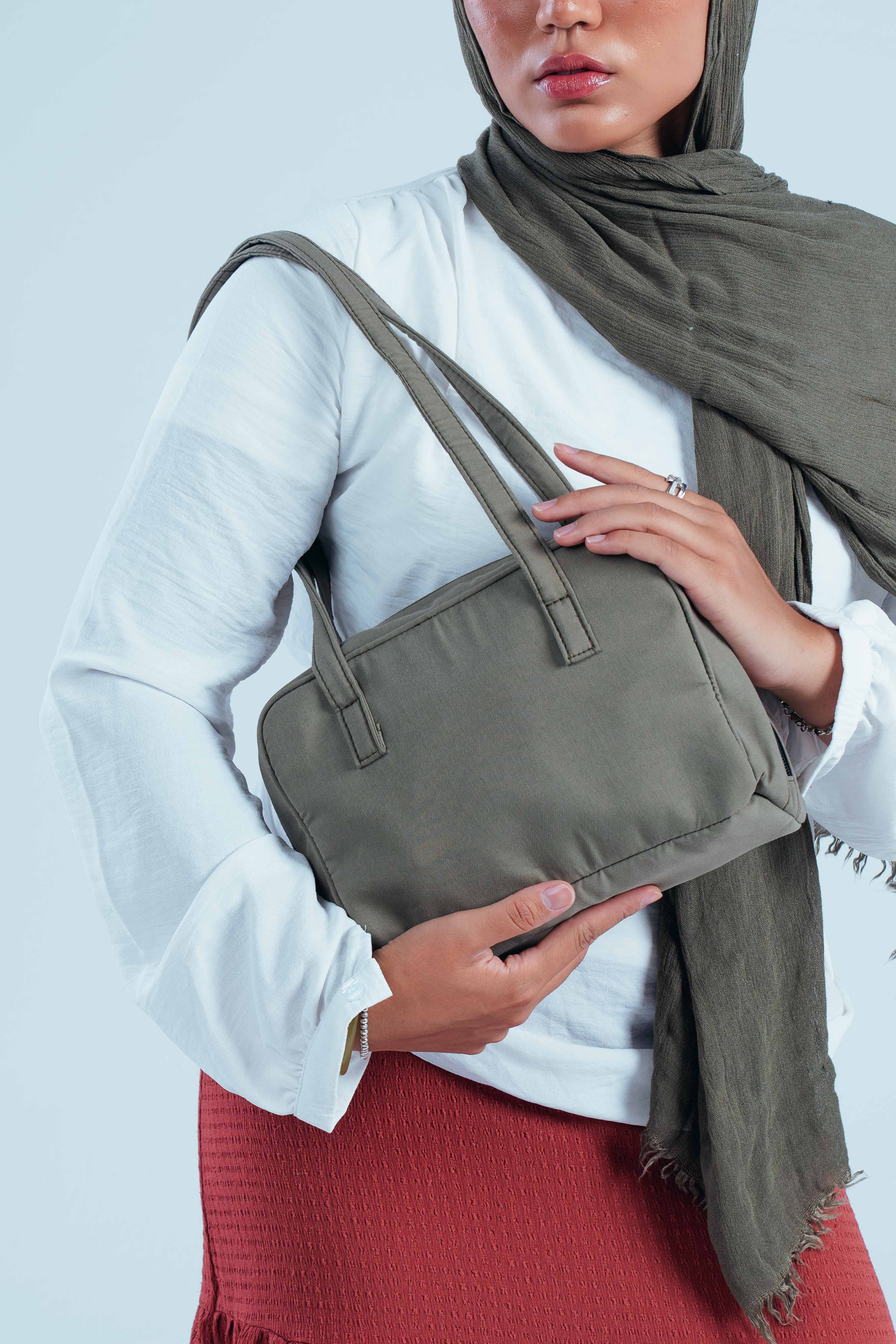 Sage Green Shoulder Bag