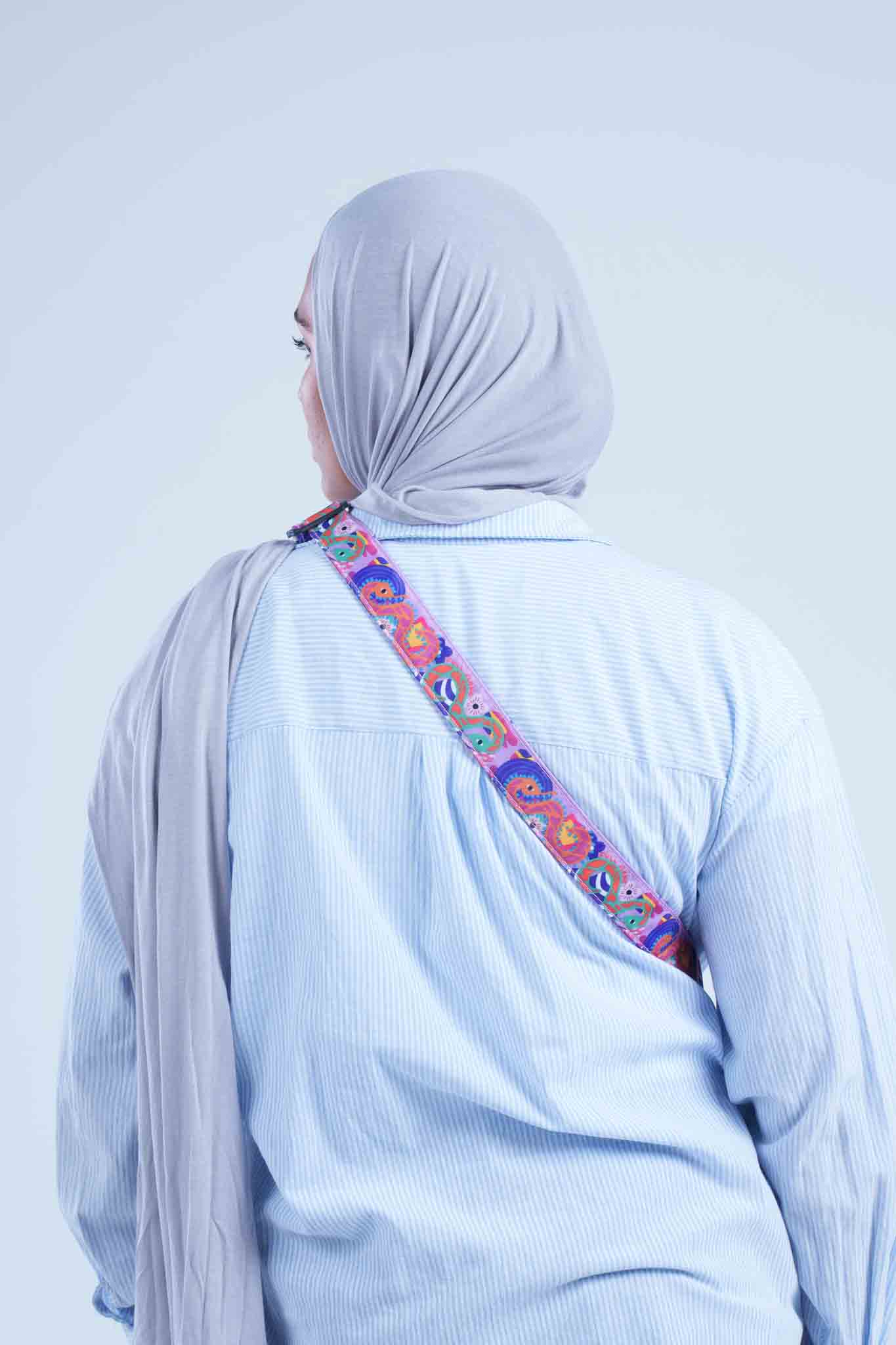 Grey Snake Crossbag