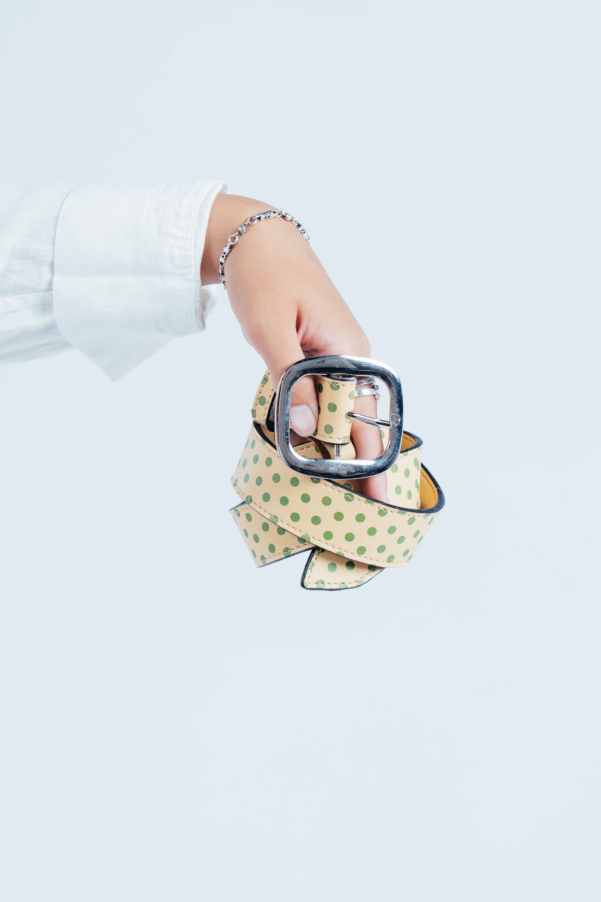The Yellow Polka Belt