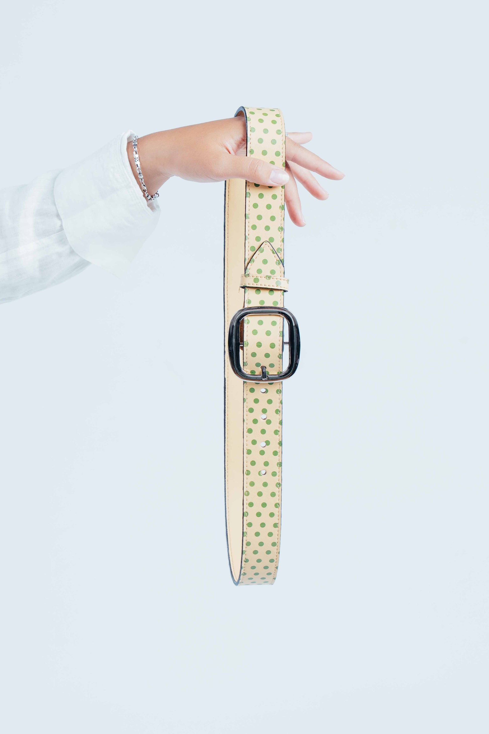 The Yellow Polka Belt