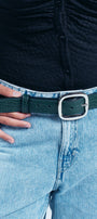 The Green Croc Belt