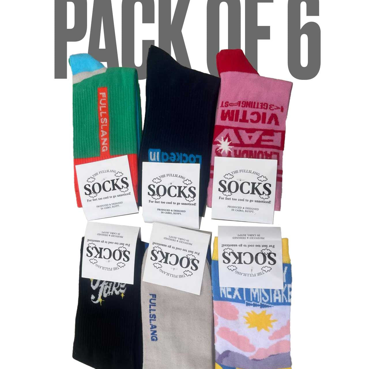 Pack of 6