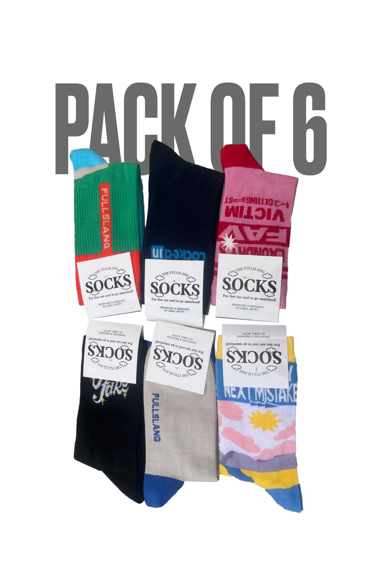 Pack of 6