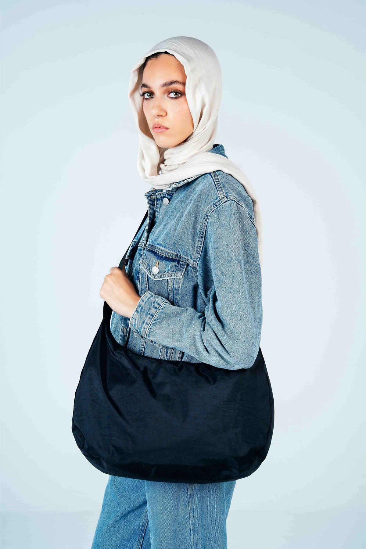 Black Crescent Bag