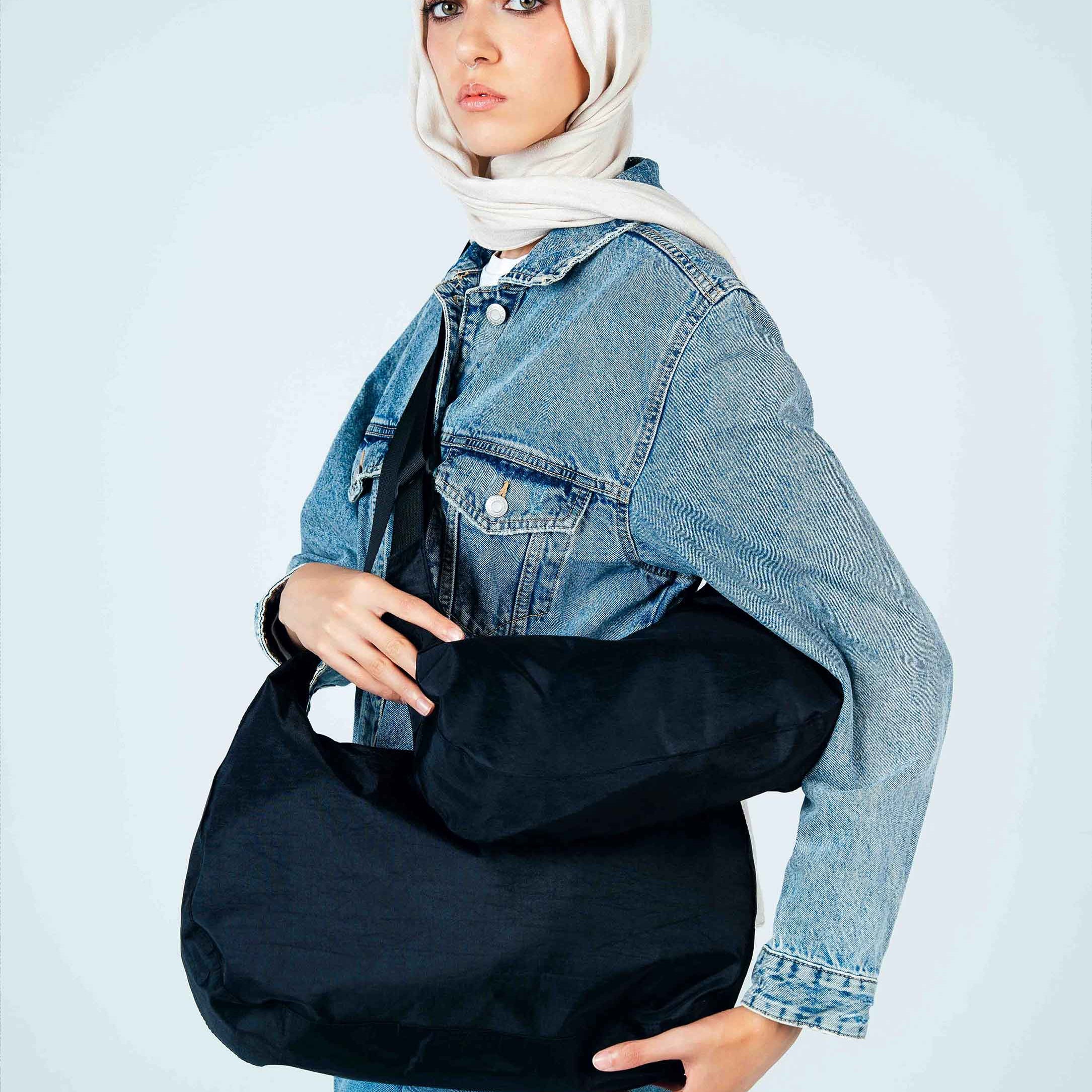 Black Crescent Bag