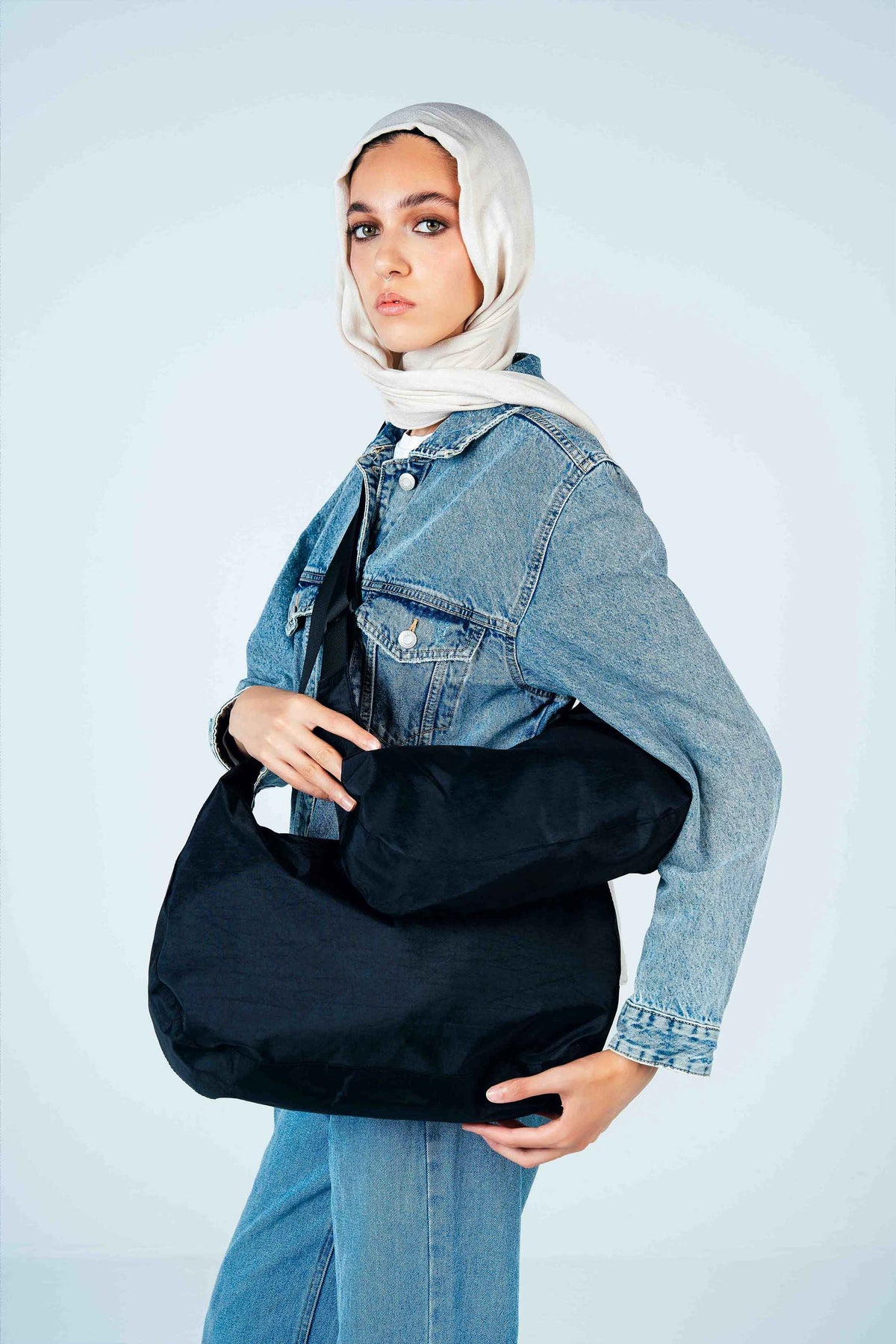 Black Crescent Bag