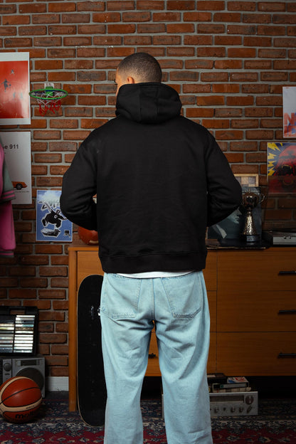 Brain Dead Hoodie In Black