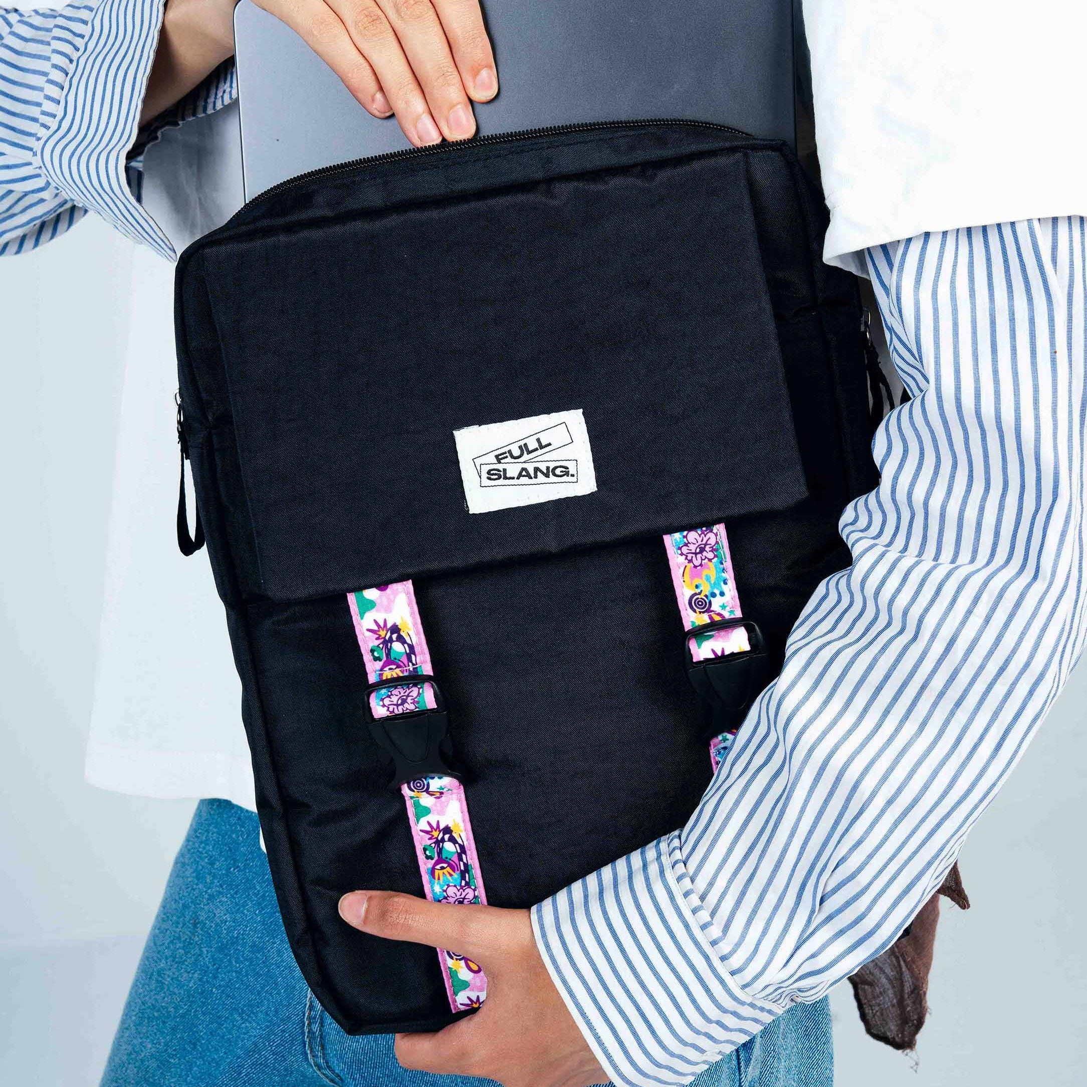 Brainrot Laptop Sleeve in Black