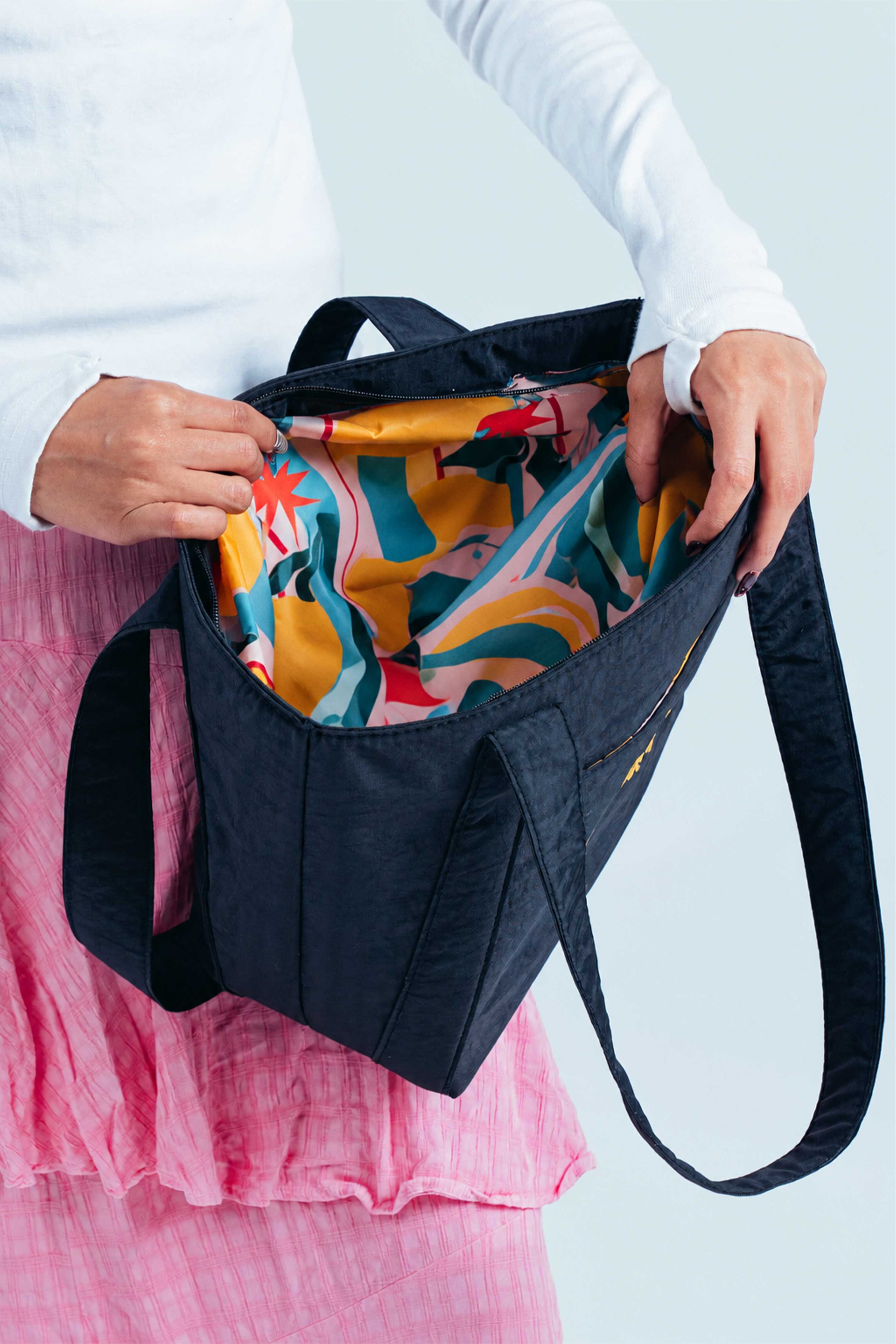 Black Everyday Tote Bag