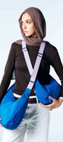 Blue Crescent Bag