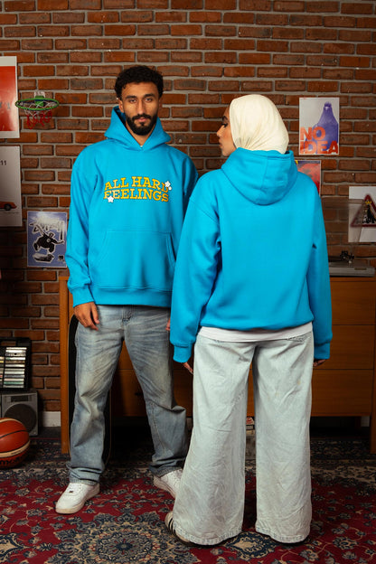 Hard Feelings Hoodie In Blue