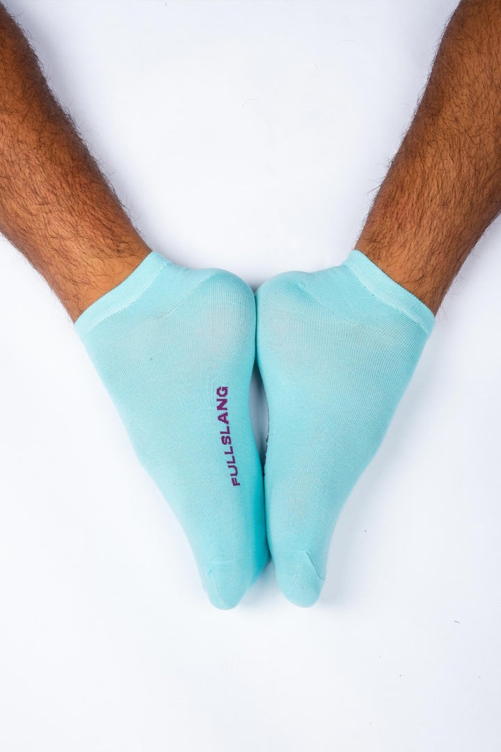 Turquoise Ankle Socks