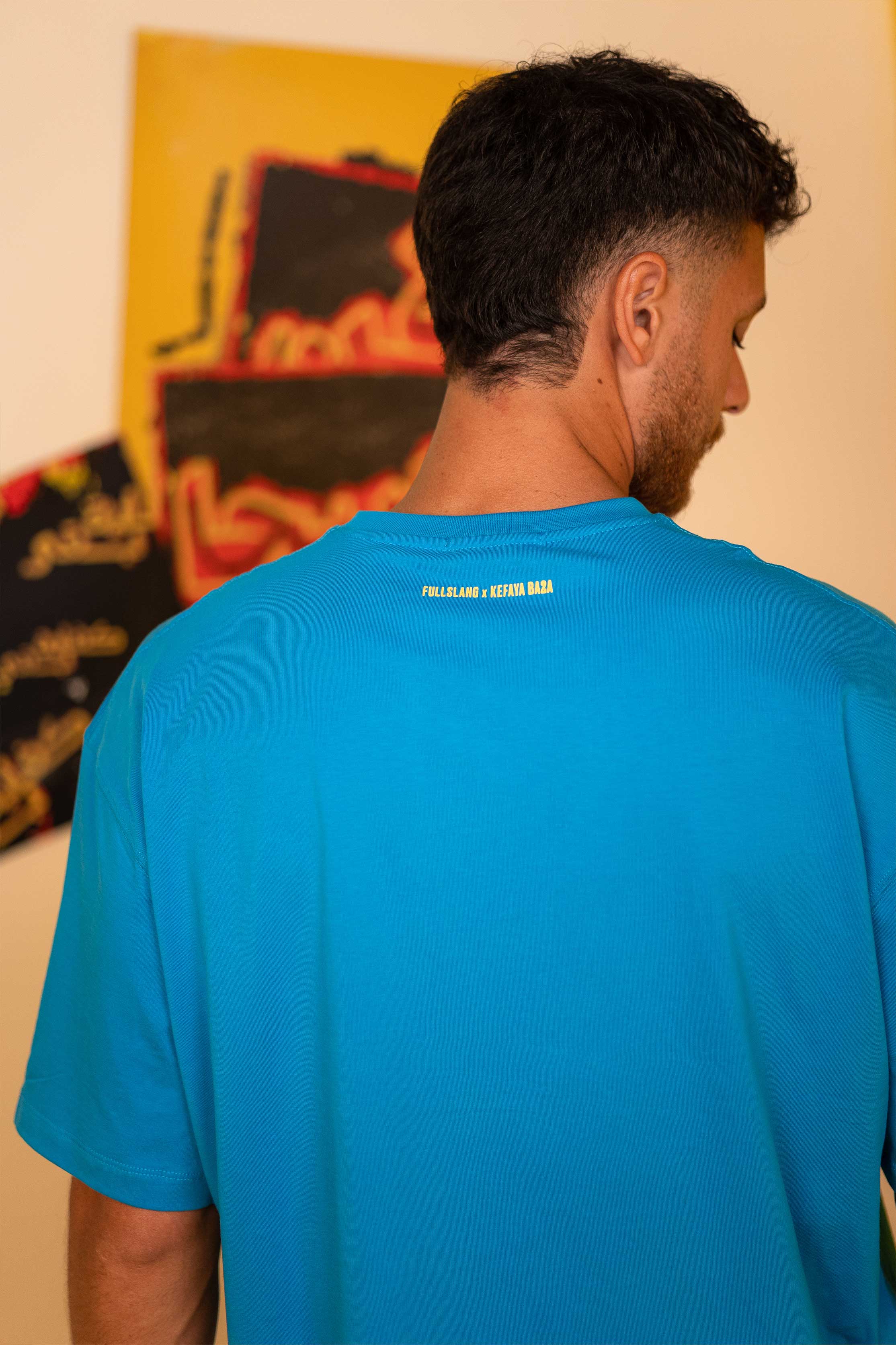 Your Rules Blue Oversized Tee