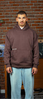 Brown Plain Hoodie