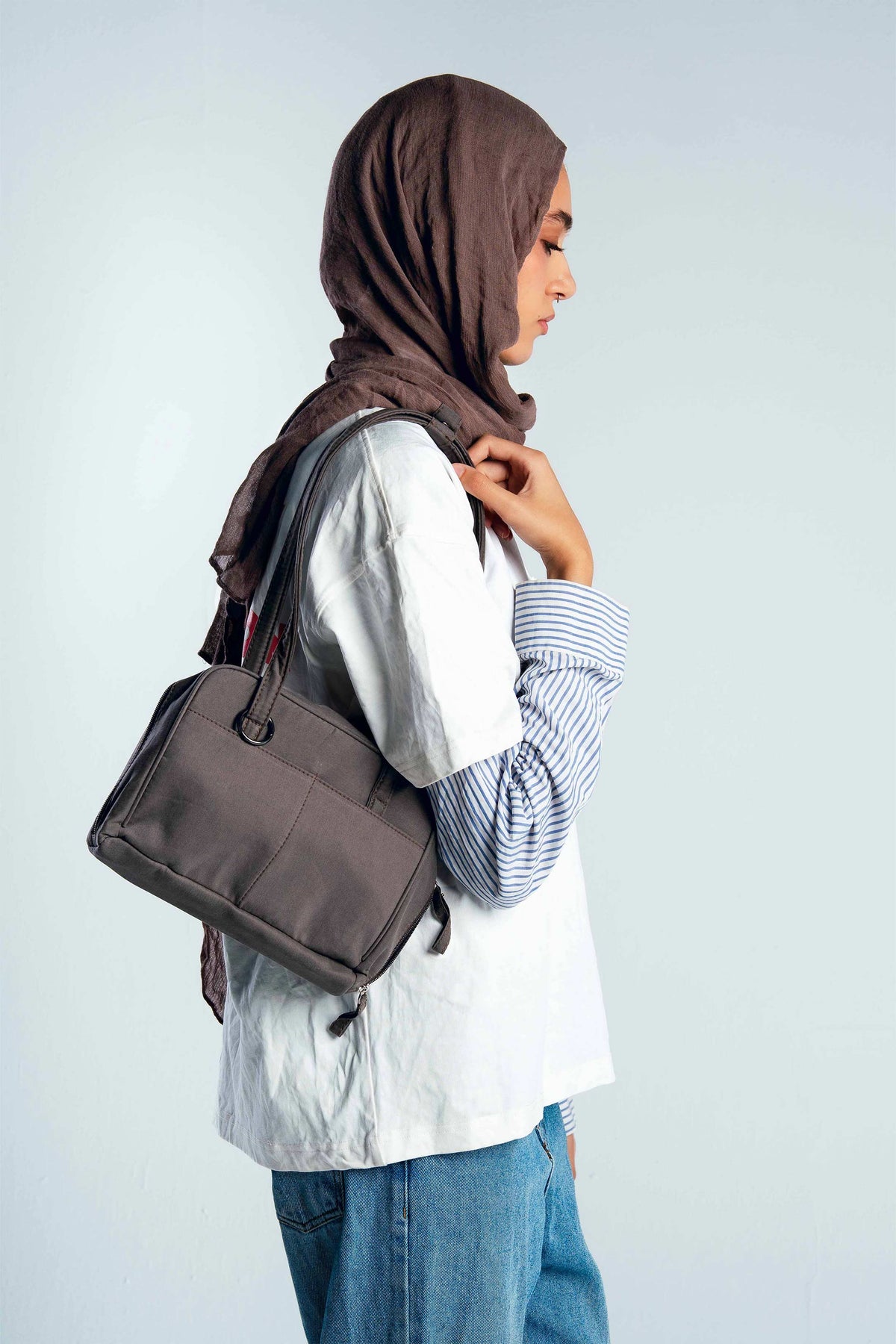 Brown Shoulder Bag